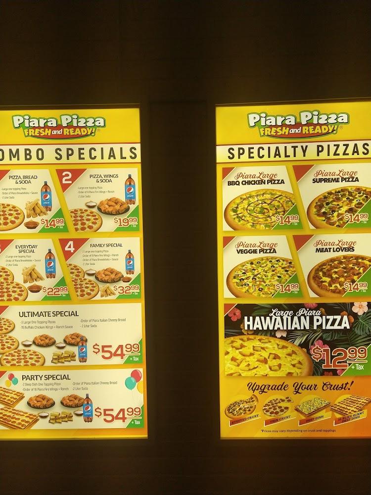 Piara Pizza Menu image 1